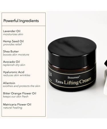 Extra Lifting Cream - Natural Moisturizing Peptide 50ml | Shop Internationally for Youthful Skin - Buy Online on GoSupps.com