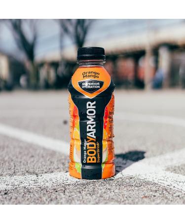 HOT BARGAINS BODYARMOR Sports Drink Sports Beverage Natural Flavours With Vitamins Potassium-Packed Electrolytes Low Calorie BODY ARMOR Drink (Orange Mango)