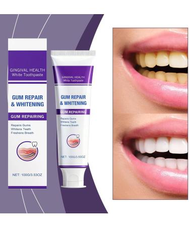 Toothpaste for whitening 100 g for whitening and stain removal for removing stains and whitening teeth for soft enamel gum health household travel - Buy Online on GoSupps.com