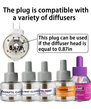 Cat Calming Diffuser Plug-in Starter Kit for Cats and Dogs - Pheromones Infused, Multi-Cat Compatible - Includes ONLY Diffuser Head - Buy Online on GoSupps.com