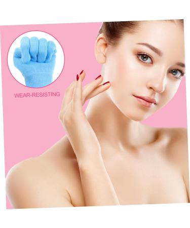 Beaupretty 2 Pairs Night Moisturizing Gloves Cotton Gloves for Sleeping White Cotton Gloves for Dry Hands Womens glives Gloves in a Bottle moisturizing Gloves Overnight Spa Miss Skin Care Set - Buy Online on GoSupps.com