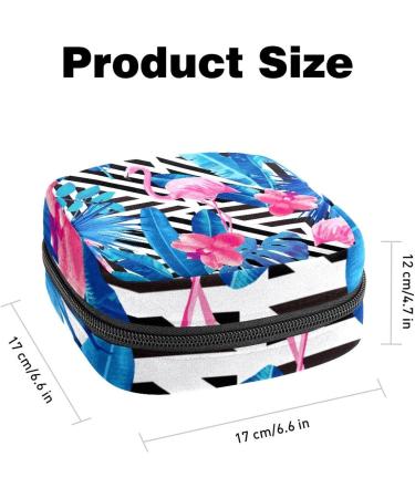 Flamingo Sanitary Napkin Storage Bags - Multicoloured 10 Pack | Menstrual Cup Pouches, Nursing Pad Holder & Tampon Bags - Buy Online on GoSupps.com