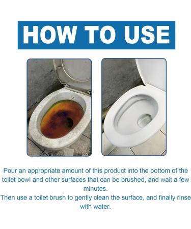 Bathroom Accessories Toilet Stain Remover Cleaner Quick Foaming Bowl Eco-friendly No Odor Safe to Use Foam Powder Household Cleaning 1pc - Buy Online on GoSupps.com