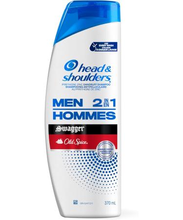 Head & Shoulders Old Spice Swagger Anti-Dandruff 2-in-1 Shampoo + Conditioner 370ML NEW Version 370 ml (Pack of 1) - Buy Online on GoSupps.com