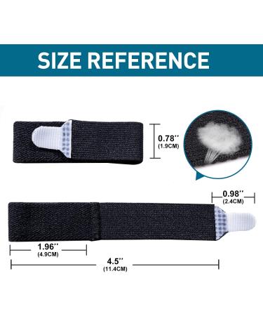 Sumiwish Toe Straighten Bandages | 10-Pack Toe Wraps & Splints for Overlapping Crooked & Bent Toes | Cushioned Brace for Men & Women - International Shipping Available - Buy Online on GoSupps.com