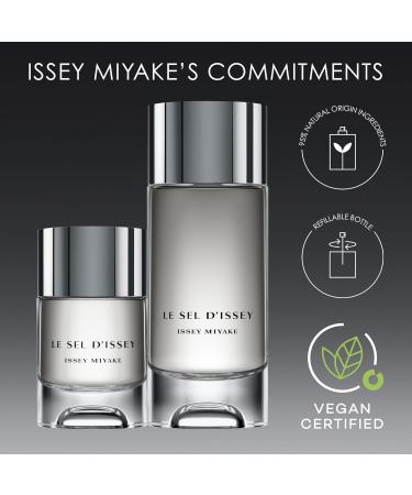 Issey Miyake Le Sel d'Issey Shower Gel - Fresh Woody Marine Shower Gel for Men - With Salt Accord Marine Seaweed Ginger & Cedarwood - 6.7 oz - Buy Online on GoSupps.com