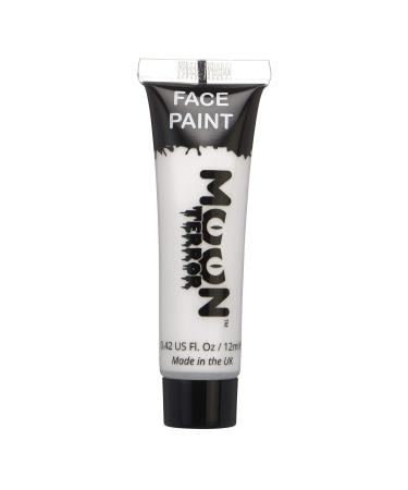 Halloween Face Paint Body Paint by Moon Terror | Wicked White | SFX Make up Special Effects Make up | 12ml