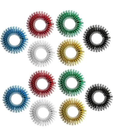 Buy 12th Spiky Sensor Finger Ring Toy - Vibrating Acupressure Massage Ring for Kids - Mini 2.8cm - Buy Online on GoSupps.com