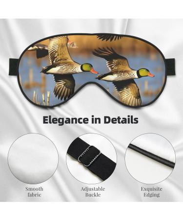 Buy Hunting Fly Wild Print Sleep Eye Mask | Soft Eyeshade for Travel & Naps | Unisex Comfort - Buy Online on GoSupps.com