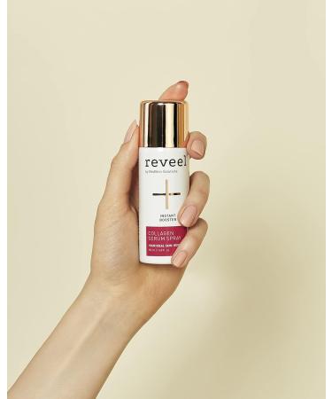 Reveel Collagen Serum Spray - Anti-Aging Facial Serum for Men & Women | Instant Fine Line Softening & Deep Moisturization | 1.69 fl oz - Buy Online on GoSupps.com