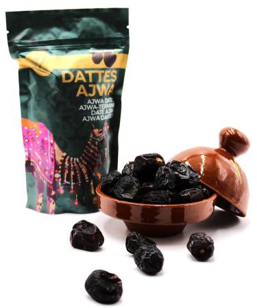 AJWA DATES 300G|PREMIUM FRESH DATES FROM SAUDI ARABIA 100% Natural Of The Finest Quality A Wide Variety Of Delicious Flavors.