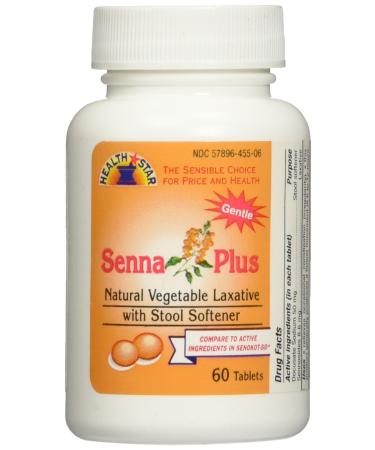 Senna Plus Tablets 8.6-50mg 60ct