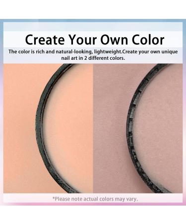 Lofuanna Dip Powder Nail Starter Kit - Nude Set | 2 Colors, Base Top Coat Activator | No UV/LED Needed | 9Pcs Dip Powder Set | DIY French Nail Art Manicure for Beginners - Buy Online on GoSupps.com