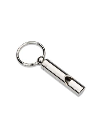 COMPANY OF ANIMALS Dog Whistle Best Dog Training Equipment Steel Lightweight Clear Sound Obedience & Recall Training Puppy & Dog Training Whistle for Dogs Attachable to Lanyard or Keys 1 Silver