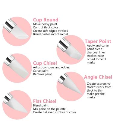 Resin Nail Art Palette with Gold Edge | Pink Makeup Display Board & 20Pcs Nail Brushes | Double-Ended Dotting Tool for Nails - Buy Online on GoSupps.com