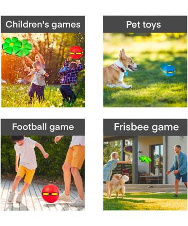 Yeahboom Premium Dog Frisbee Ball Toy - Flying Saucer Ball for Dogs - Eco-Friendly Pet Toy Green - Best International Shipping - Buy Online on GoSupps.com