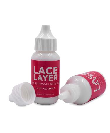 Invisible Bonding Glue for Lace Wigs - 1.3oz Waterproof Lace Frontal Adhesive - Strong Hold for Frontals, Closures - Lace Layer Wig Glue - Buy Online on GoSupps.com