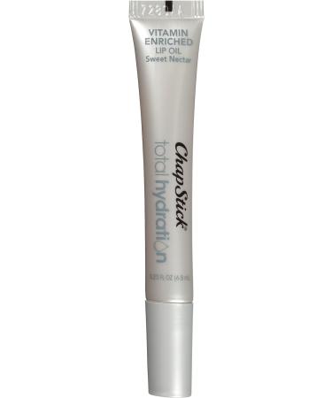 ChapStick Total Hydration Sweet Nectar Lip Oil - 0.23 Oz, Non Tinted Lip Care - Buy Online on GoSupps.com