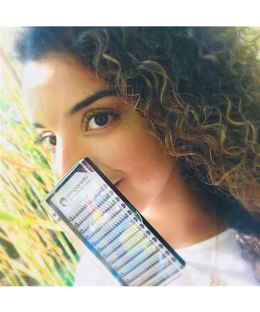 Shop 5D Volume Eyelashes D Curl - Pre-Fanned Silk Extensions (0.07mm 11mm) | Premium Quality for Lash Artists - Buy Online on GoSupps.com