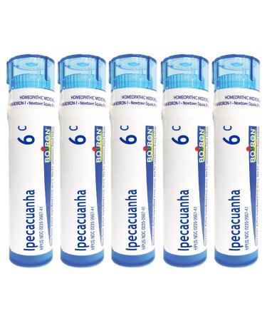 Boiron Single Remedies Ipecacuanha 6C Approx 80 Pellets