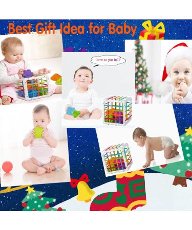 Montessori Toys Set - 12 Pieces Motor Skills Toys for 1 Year Olds | Fine Motor Learning Gifts for Boys & Girls | Ideal Christmas Present for Kids Age 1-3 - Buy Online on GoSupps.com
