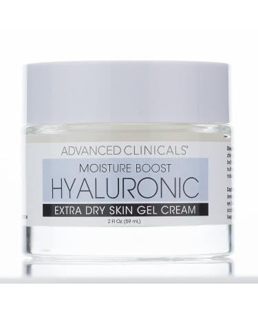 Advanced Clinicals Hyaluronic Acid Facial Cream - Hydrating Face Moisturizer for Dry Skin, Anti-Aging Wrinkle Repair - 2 fl oz - Buy Online on GoSupps.com