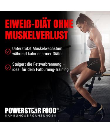 Powerstar Diet Pro 1kg - German Multi-Component Diet Protein Powder | Muscle Mass Preservation | Chocolate Shake with Glucomannan - Buy Online on GoSupps.com