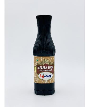 Rasanand Sharabat (Indian Baverage Drink) Flavor MASALA SODA 750ml