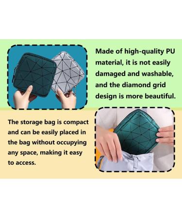 Zoetwhay Tampons Storage - Portable Mini Period Bag with Zipper | Waterproof Tampon Organizer (2 Pack) - Buy Online on GoSupps.com