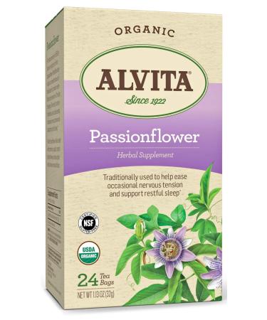 Alvita - Organic Passionflower Tea - 24 Tea Bags