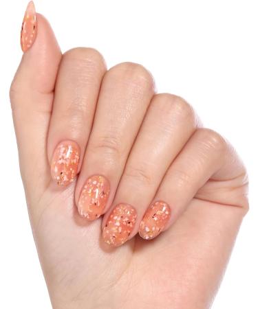 BLUESKY Gel Nail Polish Flower Gel Dancing Dahlia BFL01 Coral Orange Jelly Long Lasting Chip Resistant (Requires Drying Under UV or LED Lamp) - Buy Online on GoSupps.com