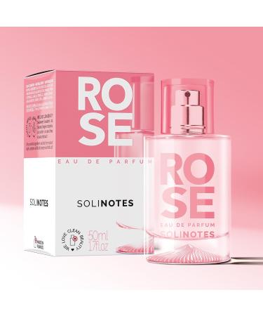 SOLINOTES Rose Perfume for Women - Eau De Parfum | Delicate Floral and Soothing Scent - Made in France - Vegan - 1.7 fl.oz - Buy Online on GoSupps.com