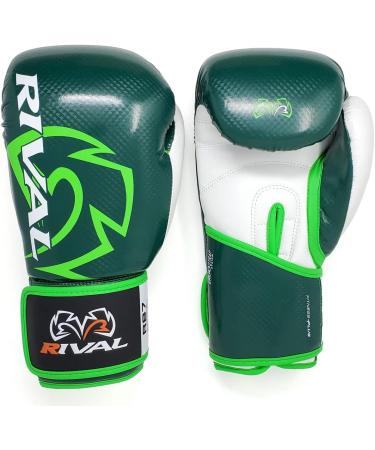 Rival Boxing RB7 Fitness Plus Bag Gloves - 8 oz. - Green/White | Premium Training Gloves - Buy Online on GoSupps.com