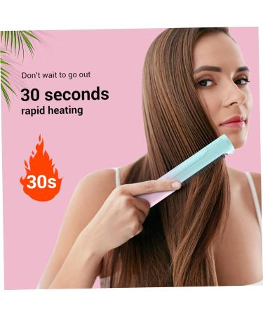 Portable Cordless Hair Straightener Comb - 3 Temp Settings Auto-Off Anti-Scald | Ideal for Women - 40 Mins Battery Life - Buy Online on GoSupps.com