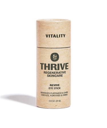 Thrive Revive Eye Balm Stick - Under Eye Brightener - Reduces Puffy Eye Bags - Vegan  Made in USA  0.5 Oz