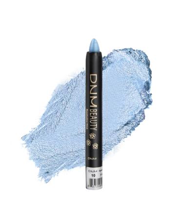 Azonelife Shimmer Waterproof Eyeshadow Pencil Eye Shadow Stick Shimmer Pen Highlighting Eyeshadow Pencil Soft Pencil Create Glitter Eye Makeup Easy to Use (Sky Blue)
