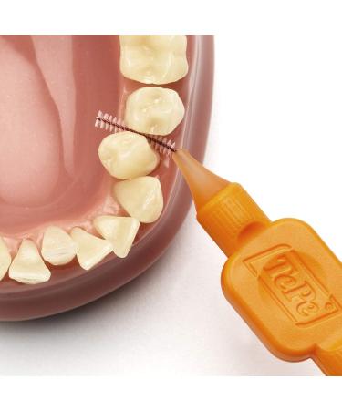 TePe Interdental Brushes Original Orange 0.45 mm - 8 Pack | Best for Oral Hygiene | International Shipping Available - Buy Online on GoSupps.com