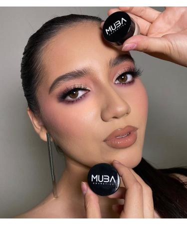 MUBA Cosmetics SASH Eye Primer - Vanilla Tone | Silky, Crease-Free Eyeshadow Base for Lighter Skins - Vegan Face Makeup Primer - Buy Online on GoSupps.com