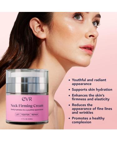 Anti-aging Neck Firming Cream with Collagen & Hyaluronic Acid - Made in USA with Natural & Organic Ingredients Face Neck and Chest Tightening Moisturizer (Classic) 1.7 Ounce (Pack of 1) - Buy Online on GoSupps.com