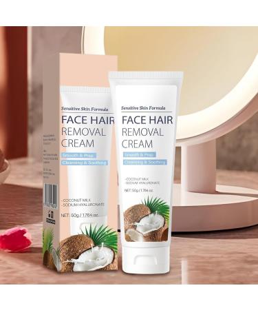 Depilatory cream facial hair removal cream 50 g depilatory cream for daily use leisure and holidays - Buy Online on GoSupps.com