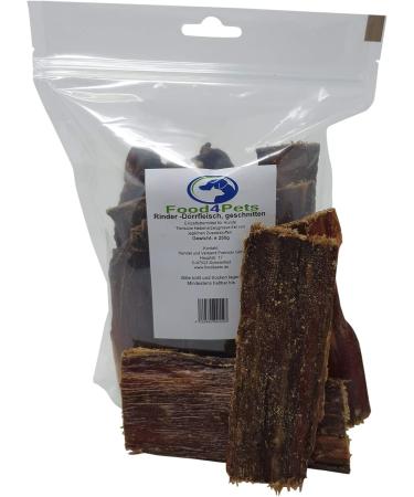 Buy Food4Pets Beef Dried Dog Treats 250g | Premium Dog Chews in Resealable Bag | Pack of 2 - International Shipping - Buy Online on GoSupps.com