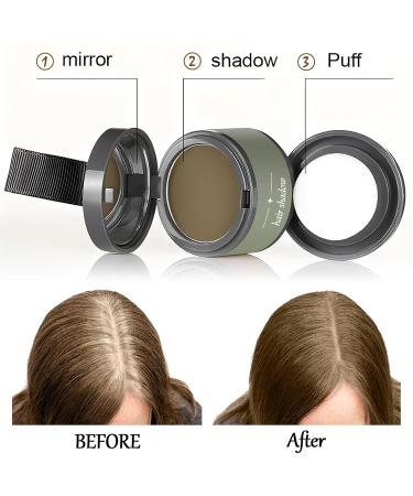 Approach Waterproof Hairline Powder - 4g Hair Concealer for Thinner Hair | Light Coffee Color Base for Men & Women - Buy Online on GoSupps.com