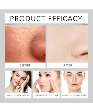 Lumeva Peel Shot 2pcs Lumeva Visage Point Noir Peel Shot Glow Ampoule Exfoliante Peels Shot Exfoliant Visage Cor En S Rum Exfoliant Riz Noir & Blanc Nettoyage En Profondeur Des Pores - Buy Online on GoSupps.com