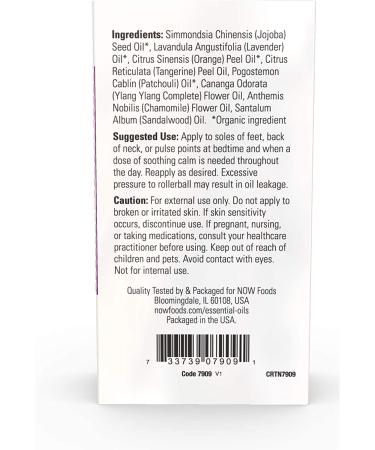 Now Foods Take a Zen Ten Roll On Essential Oil - 13 fl oz (10 ml) | Aromatherapy & Relaxation - Buy Online on GoSupps.com