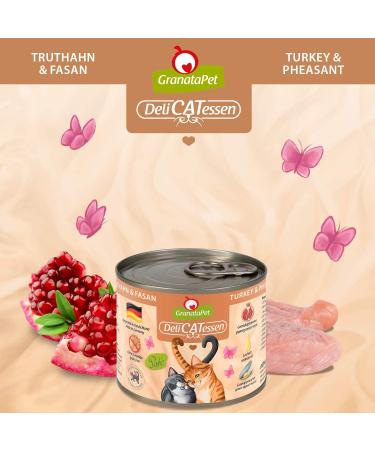 Granapet Delicatessen Multipack 3 Without Fish - Premium Grain-Free Wet Cat Food High Meat Content & Quality Oils 6 x 200g Trial Pack - Buy Online on GoSupps.com
