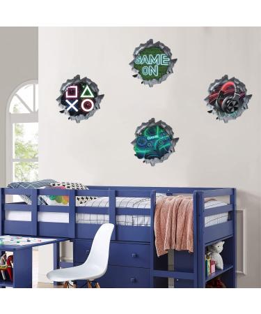 ANHUIB 3D Gamer Wall Sticker - Vibrant Decoration for Gaming Enthusiasts - Buy Online on GoSupps.com