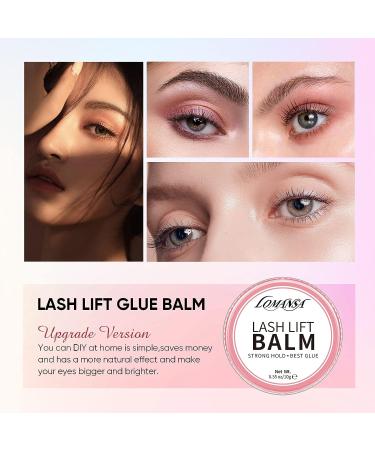 Lomansa Lash Lift Glue Balm: Strong Fix for Eyelash Perming & Curl | Strawberry Scented Formula - Buy Online on GoSupps.com
