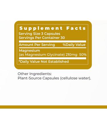 Premier Research Labs Magnesium Glycinate Supplement - Pure Magnesium High Absorption Supports Sleep Quality Chelated Vegan Third Party Tested Premier Energy Support - 90 Capsules 90 Count (Pack of 1) - Buy Online on GoSupps.com