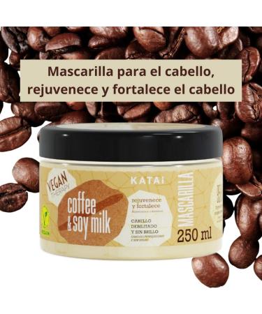 KATAI Coffee & Soy Milk Latte Mask 250 ml - Nourishing Skincare for Glowing Skin | International Shipping Available - Buy Online on GoSupps.com