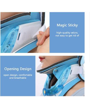 Halskruff: Adjustable Cervical Spine Traction Device - Breathable Neck Protection & Fixation Clip for Neck Care - Buy Online on GoSupps.com